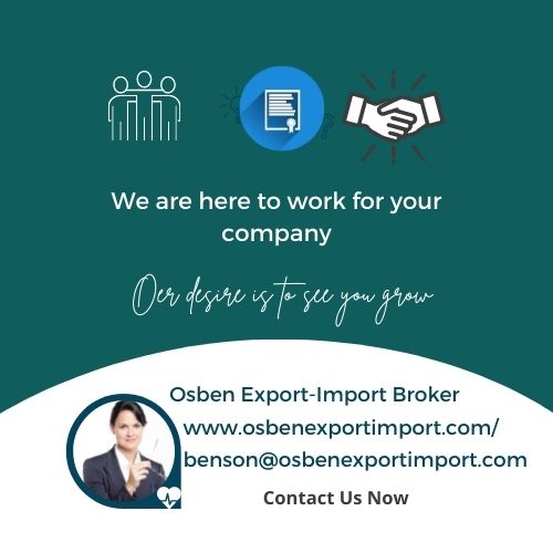 Osben export import broker logo